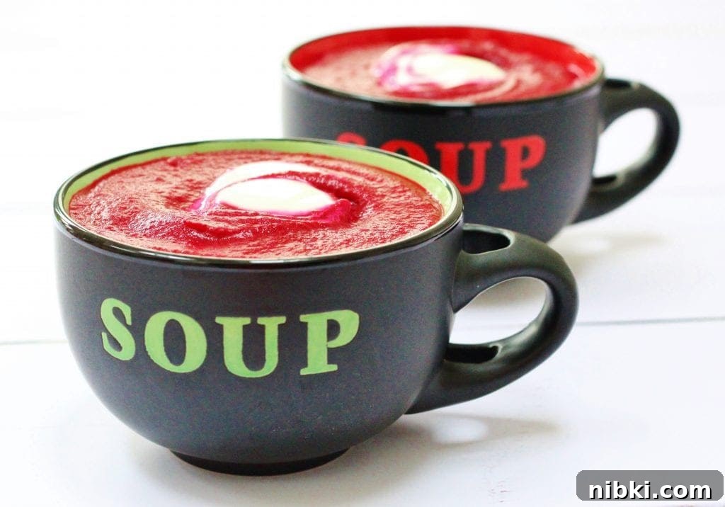 Roasted Garlic and Beetroot Soup Recipe 4 Roasted garlic beetroot soup
