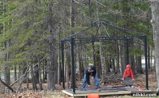 Home Depot Envirotiles Gazebo Project 7