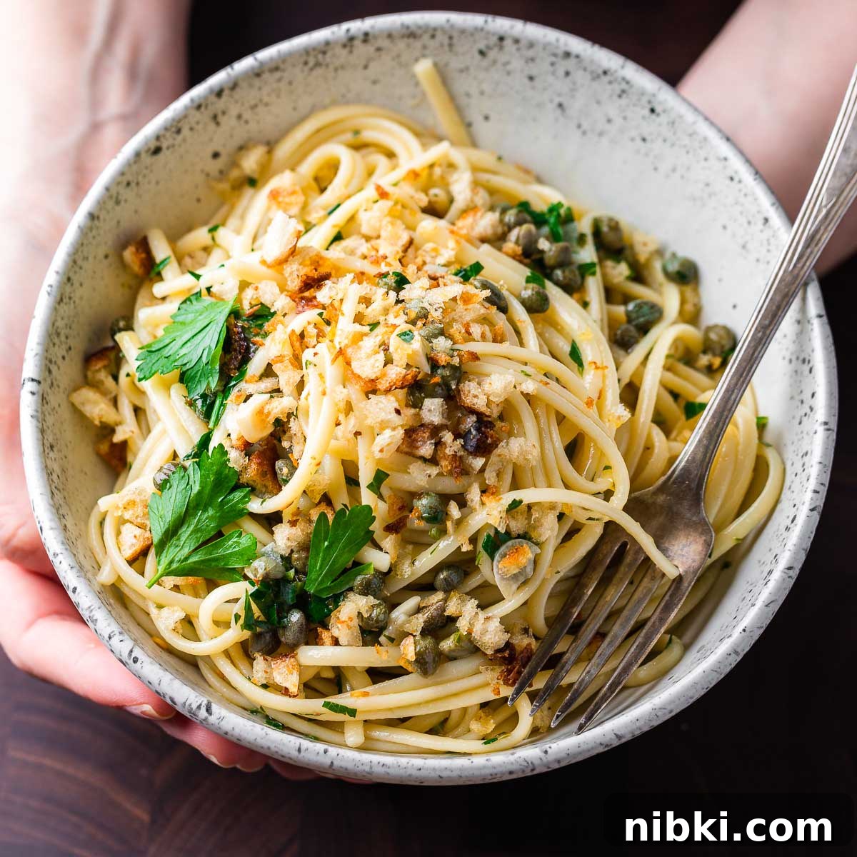 Pantry Organization Ideas and Trader Joe's Greek Food Taste Test 3 Lemon caper pasta featured image.