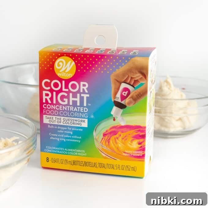 Christmas Cookie Frosting Recipes and Decorating Tips 4 Box of Wilton Color Right Food Coloring Gel