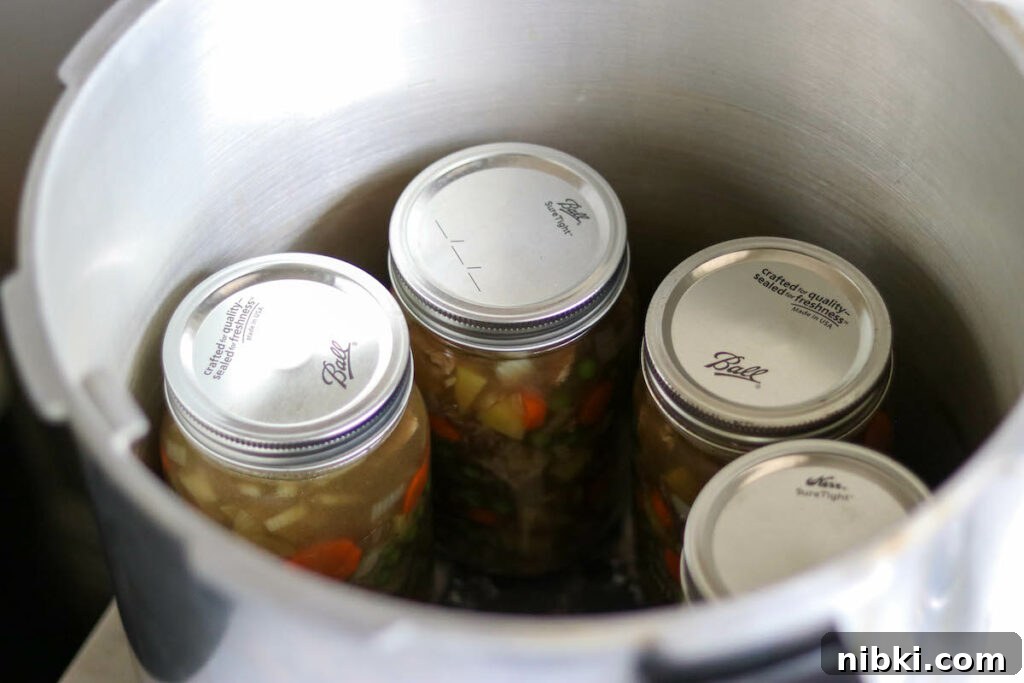 How to Make a Meal-in-a-Jar Canning Recipe 2 Pressure Canning Beef Pot Pie
