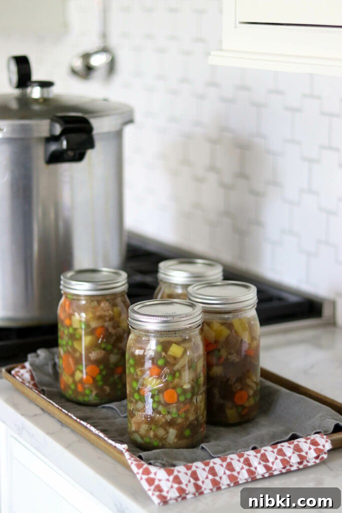How to Make a Meal-in-a-Jar Canning Recipe 8 Home Canned Beef Pot Pie Filling