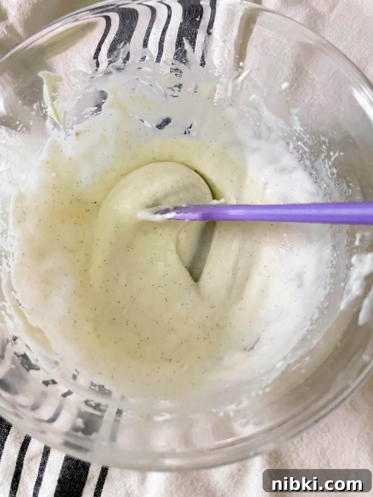 fluffy cheese foam