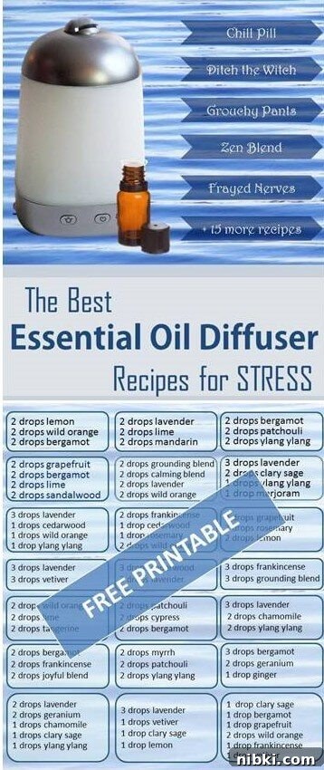 7 Aromatherapy Diffuser Blends for Stress Relief 14 Have frayed nerves? Need to chill out? Find your zen? Try these calming essential oil diffuser blends to beat stress