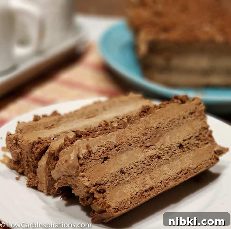 Keto Mocha Ice Cream Cake: Low-Carb Coffee Chocolate Treat 3 Keto Mocha Ice Cream Cake Recipe