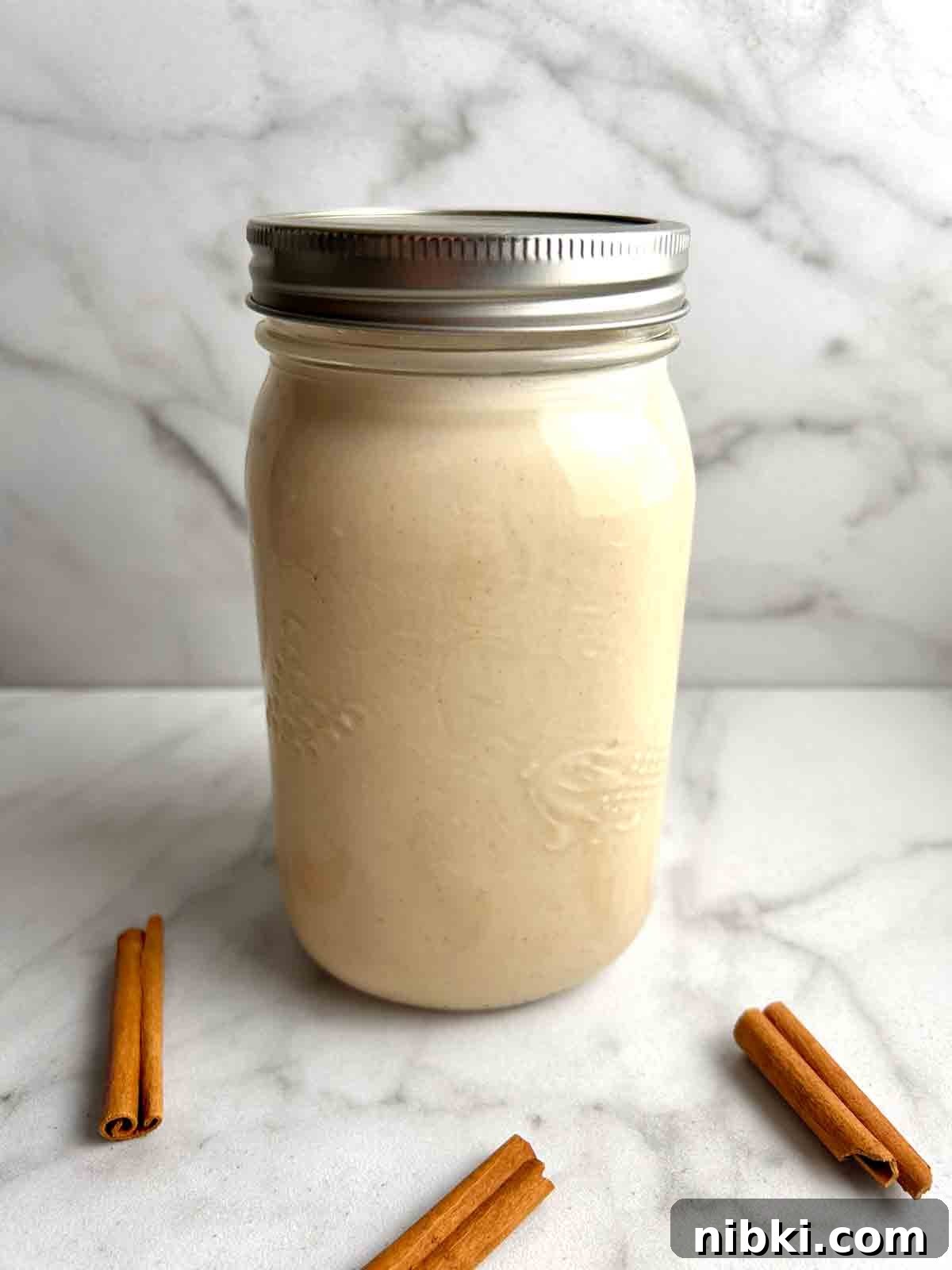 How to Make Classic Homemade Eggnog with Rum 8 jar of eggnog.