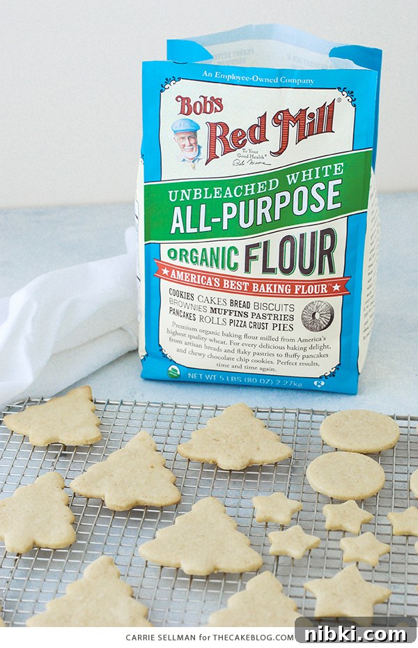 How to Make and Decorate Sugar Cookies 9 Decorated Sugar Cookies - vanilla bean sugar cookies with a simple glaze icing for easy yet beautiful Christmas cookies | by Carrie Sellman for TheCakeBlog.com