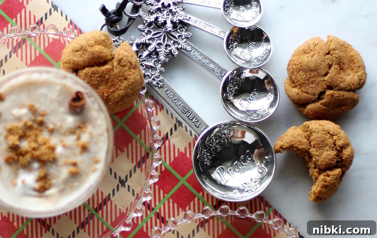 Paleo Gingerbread Latte Recipe: Dairy-Free Holiday Coffee 2 Paleo Gingerbread Lattes - a dairy-free, creamy coffee drink that's perfect for the holidays! Topped with coconut whip and gingerbread cookie crumbs! YUM | fedandfulfilled.com