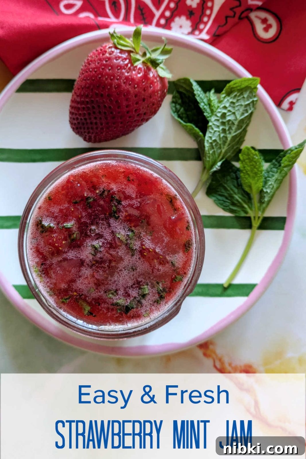 Homemade Strawberry Mint Jam Without Pectin 8 easy fresh strawberry mint jam