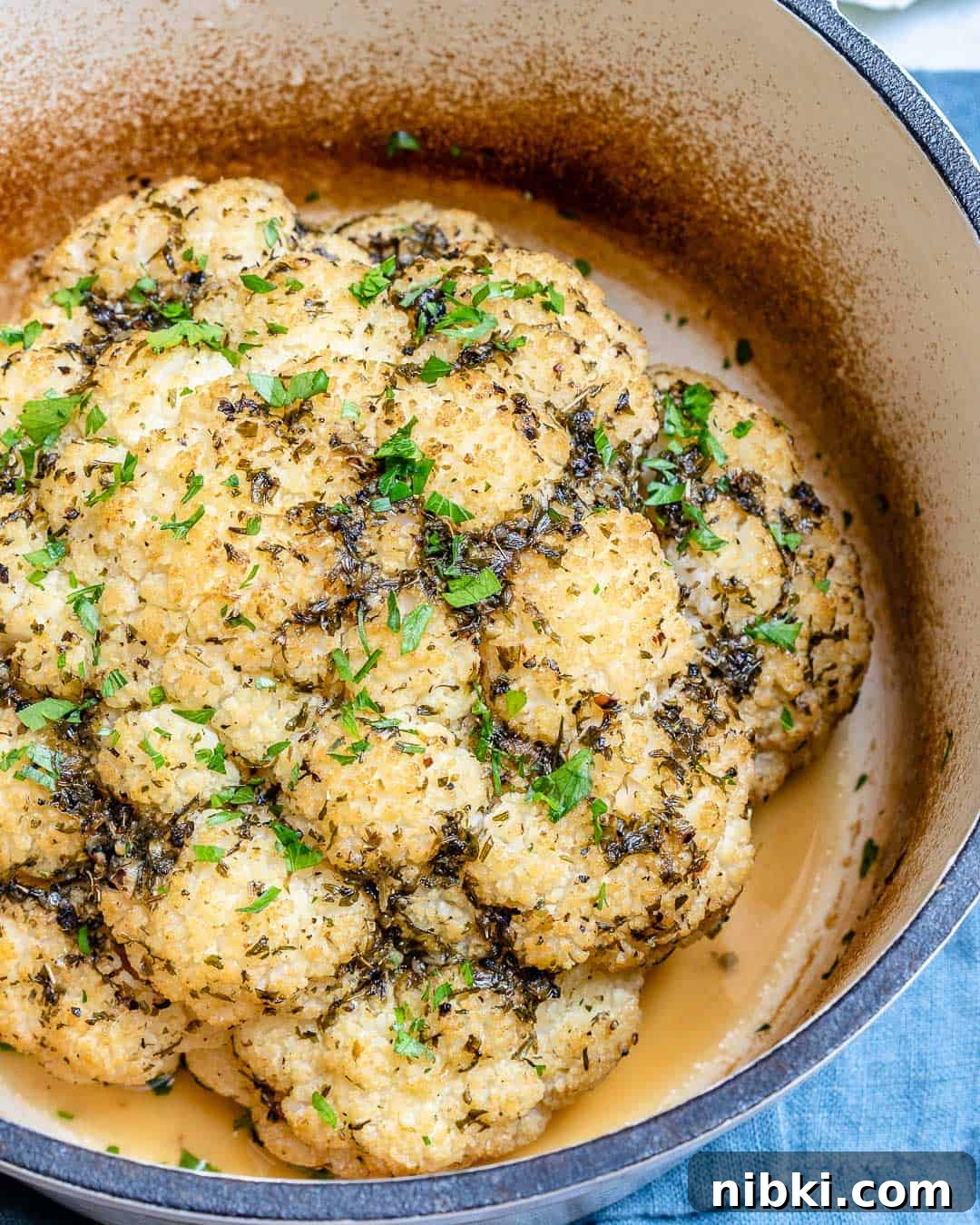 whole roasted cauliflower