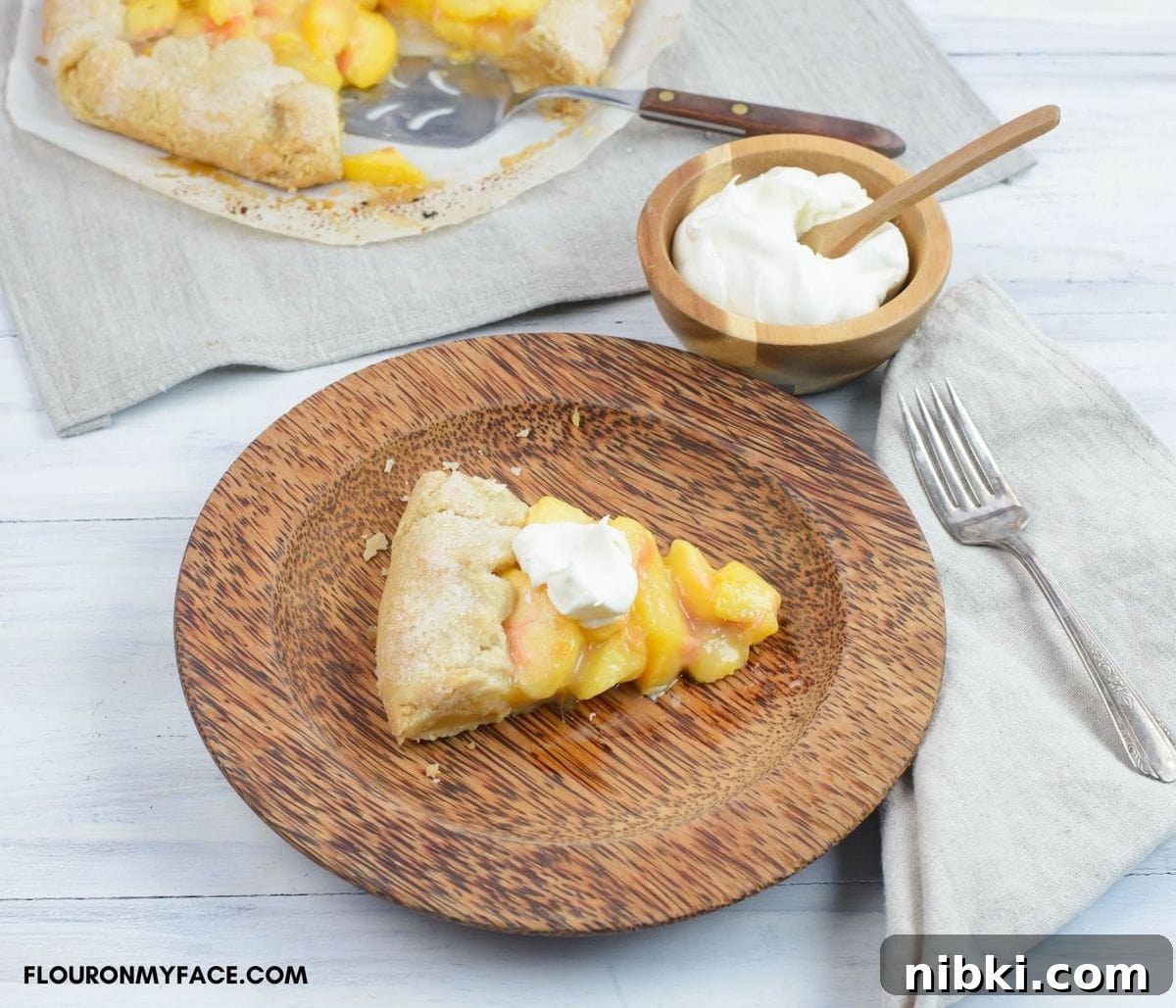 Rustic Peach Pie