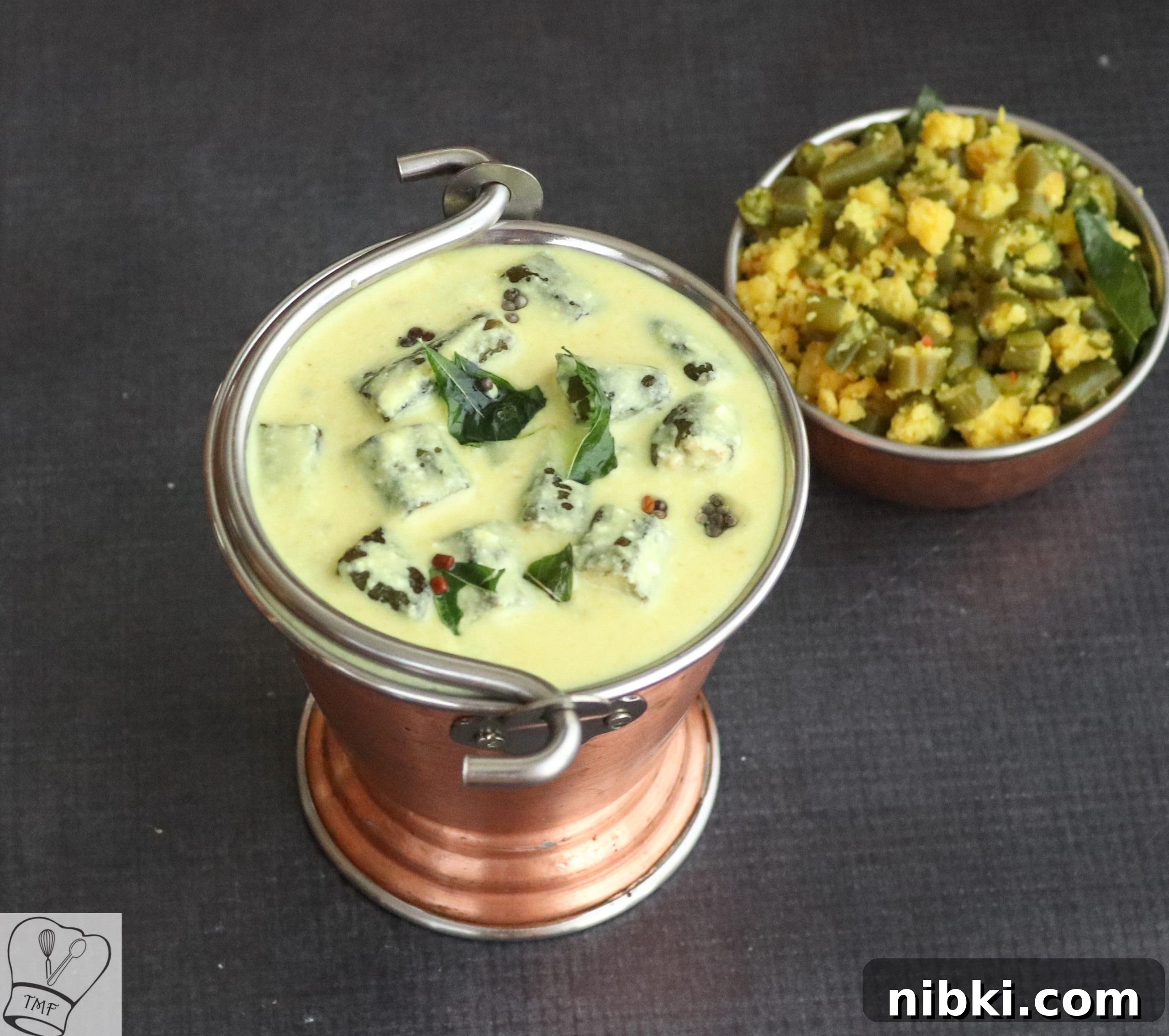 Bhogi Festival Lunch Menu: Traditional South Indian Feast 5 Mor Kuzhambu with ladies finger