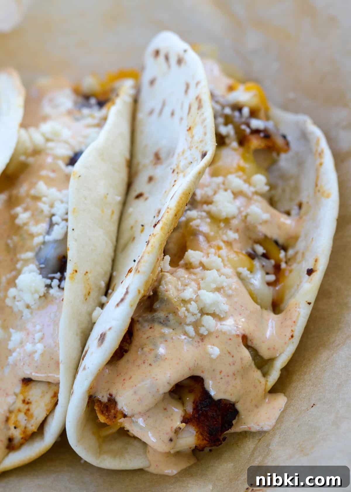 Copycat Taco Bell Creamy Jalapeno Sauce Recipe 7 This easy recipe makes a Taco Bell Creamy Jalapeno Sauce copycat you'll want to put on everything! Perfect for quesadillas, tacos, nachos, and more!