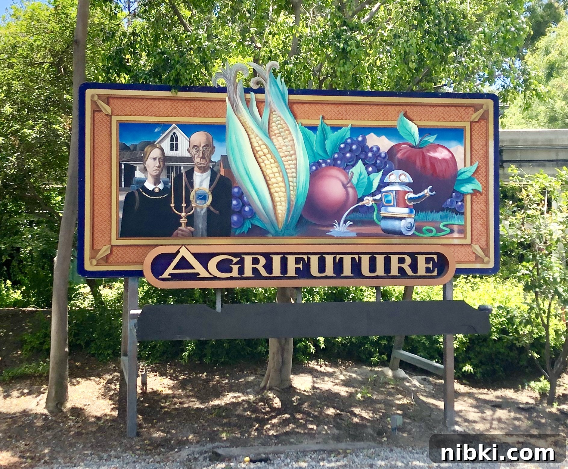 7 Disneyland Secrets You Never Knew 3 Agrifuture sign at Disneyland: Discover 5 secrets of Tomorrowland