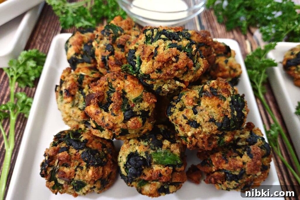 Air Fryer Spinach Balls: Crispy Appetizer Recipe 2 how to make spinach balls in the air fryer dinners done quick