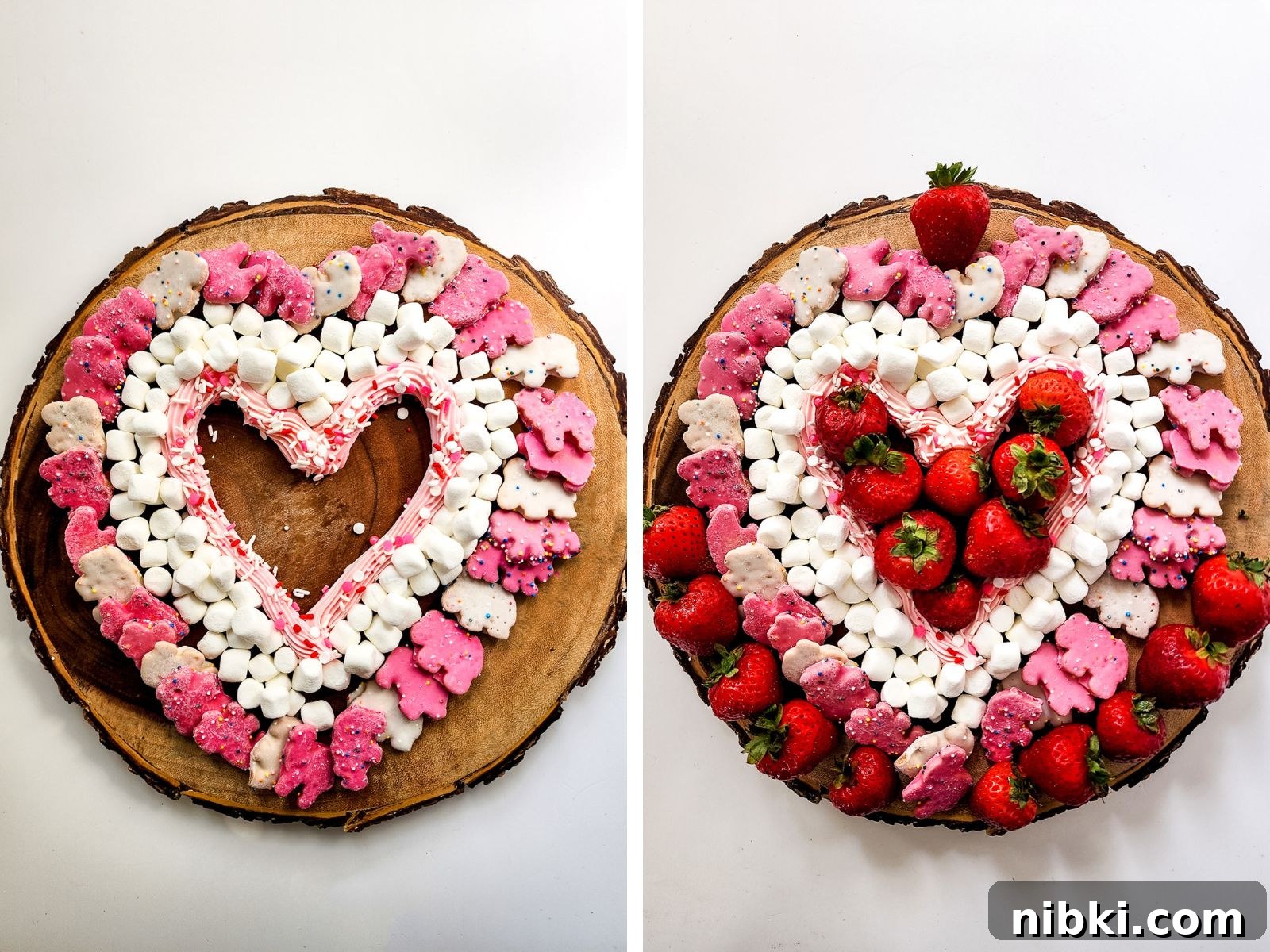 Valentine's Charcuterie Board Ideas for Date Night 6 valentine charcuterie board with crackers and strawberries