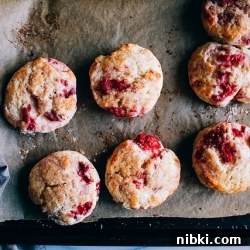 Raspberry Cream Scones