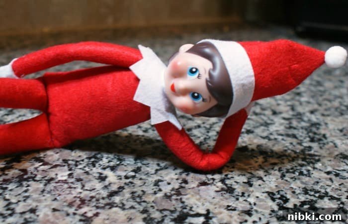Elf on the Shelf Snowman Moon Pie Recipe 6 How to make an elf posable without sewing