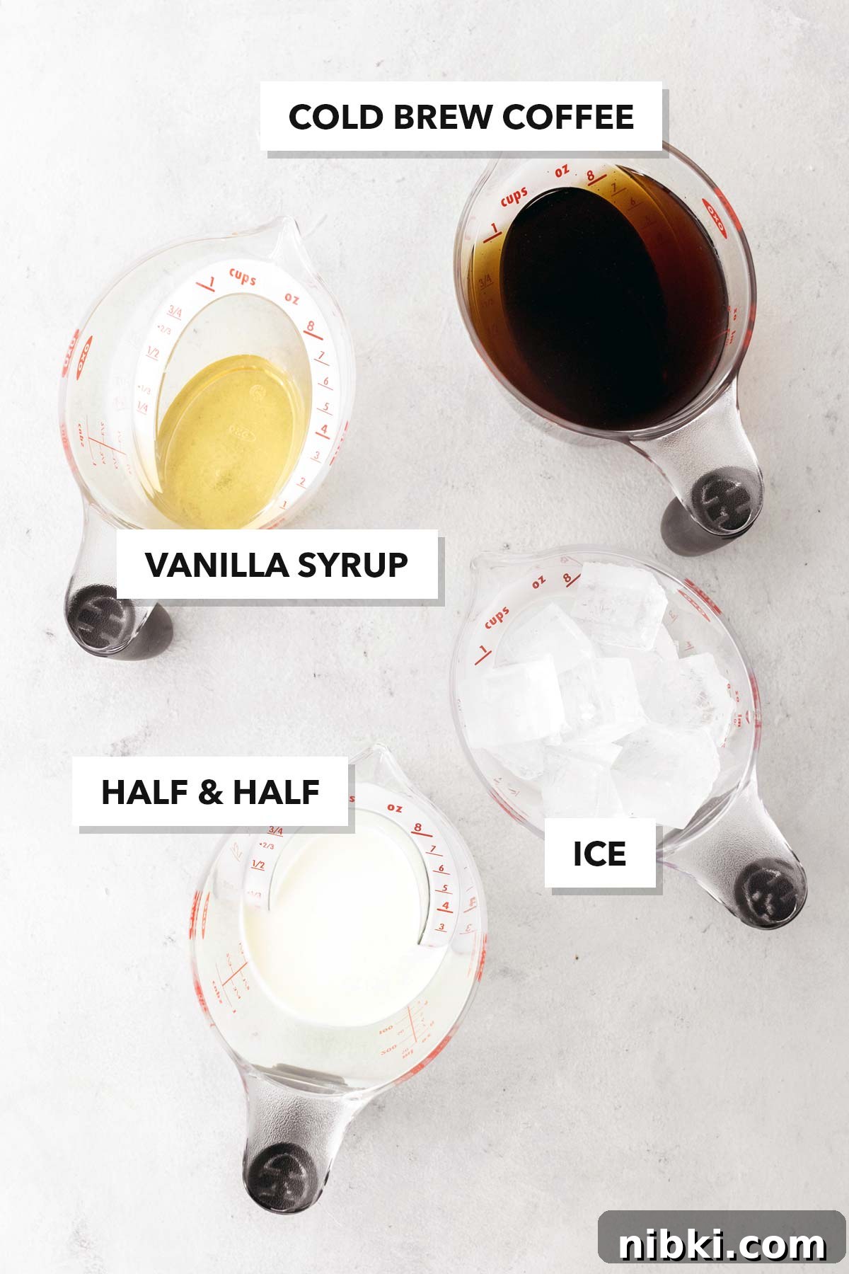 How to Make Starbucks Vanilla Sweet Cream Cold Brew at Home 3 Ingredients to make a cold brew coffee with cream.