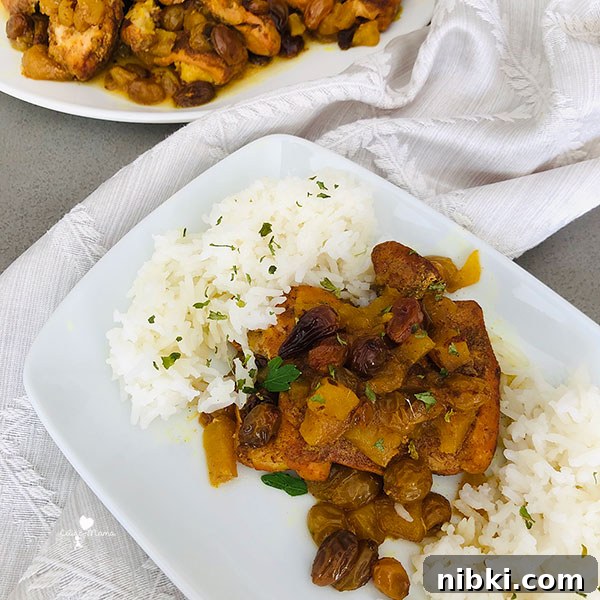 Slow Cooker Apple Chicken