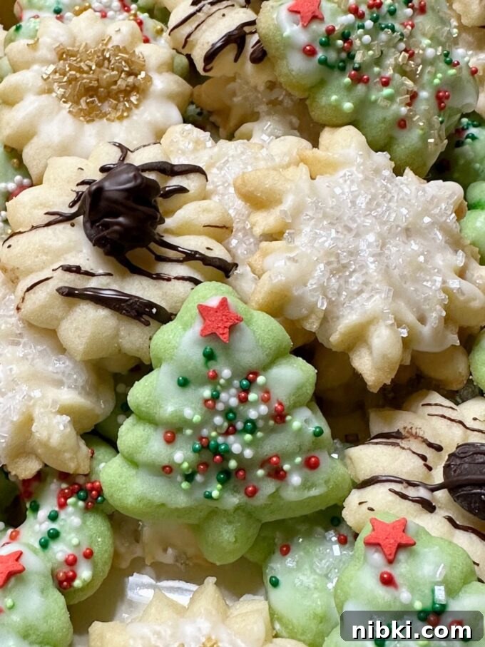 Spritz Cookies.