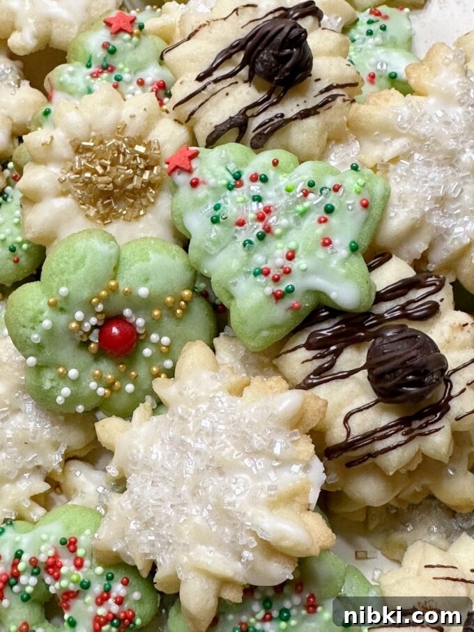 Spritz Cookies.