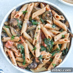 Instant Pot Creamy Tomato Penne, Gluten-Free and Dairy-Free 2 Creamy Tomato Penne Pasta made in the Instant Pot
