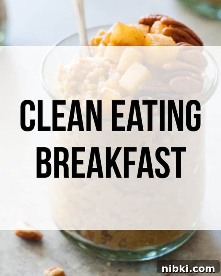 clean eating breakfast