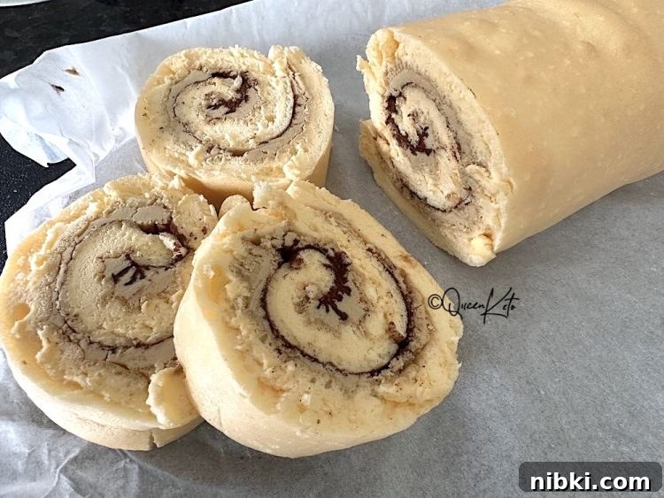 Zero-Carb Carnivore Coffee Swiss Roll
