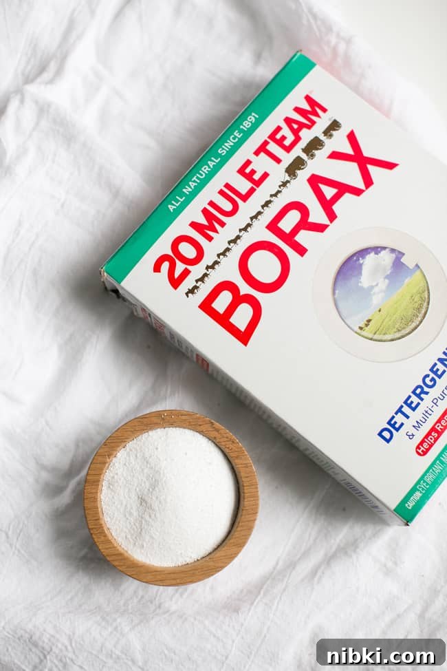 Borax | 10 Must-Have Ingredients for Homemade Cleaners