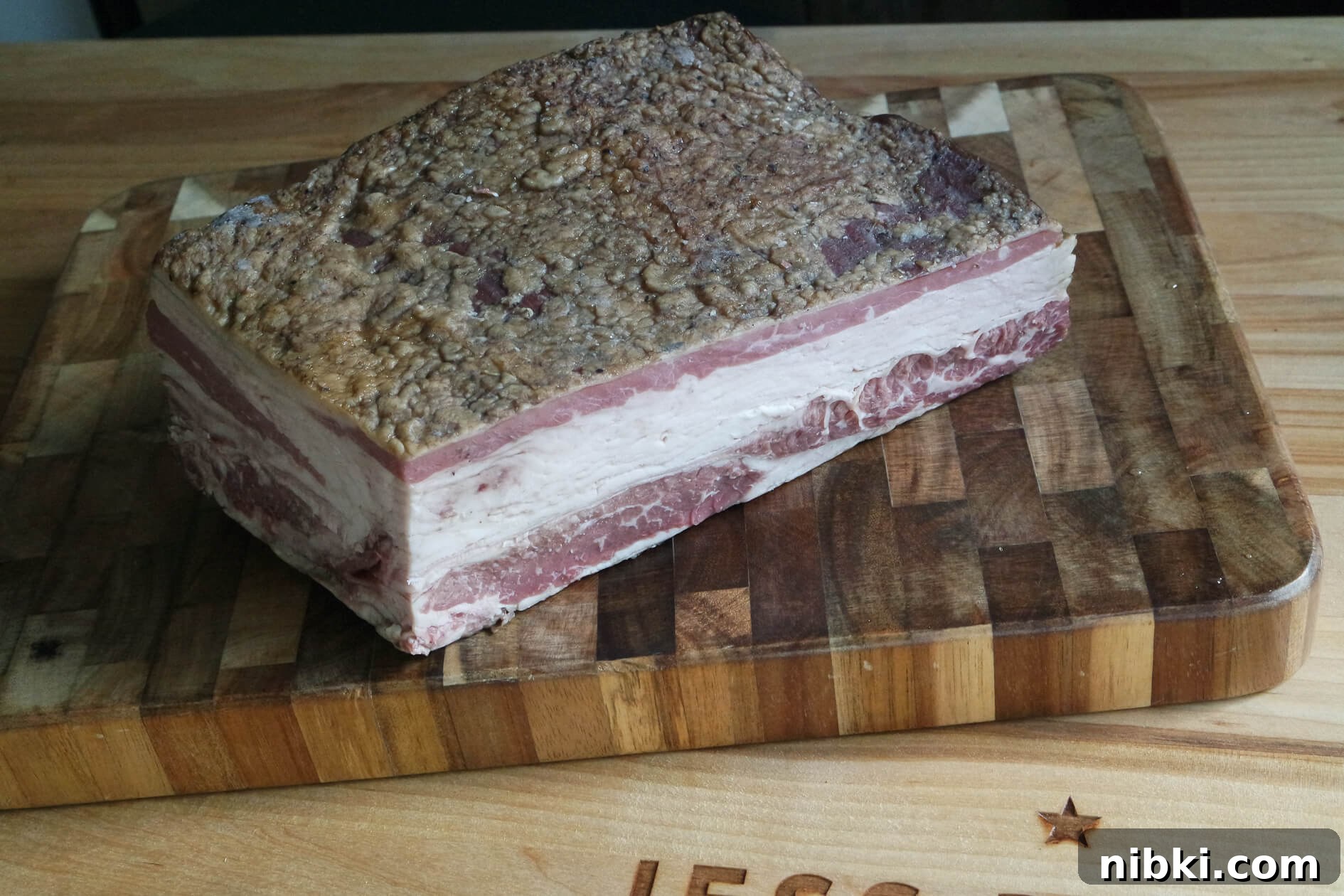 How to Make Crispy Homemade Beef Bacon Recipe 4 beef bacon ready to slice