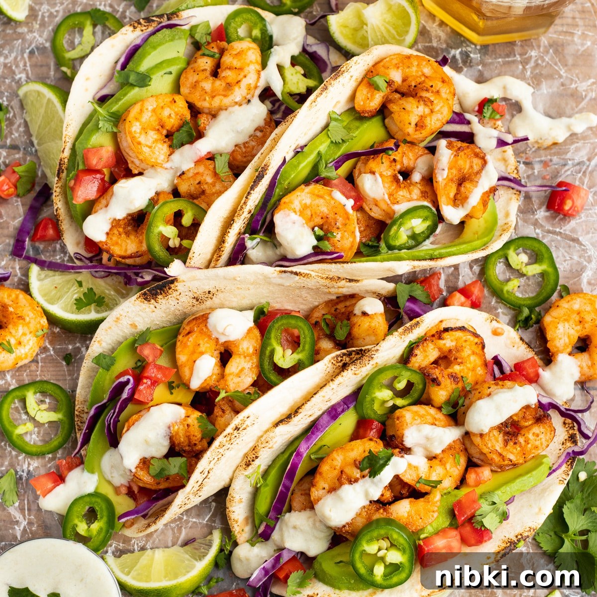 Hot Honey Garlic Salmon Bites Recipe 11 Air Fryer Shrimp Tacos