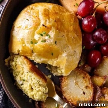 Leaky Cauldron-Inspired Egg, Leek and Mushroom Pasty Recipe 6 harry potter inspired mushroom breakfast pasty