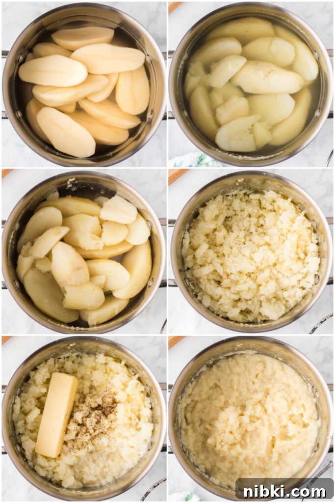Creamy Garlic Butter Mashed Potatoes Recipe 4 how to make mashed potatoes