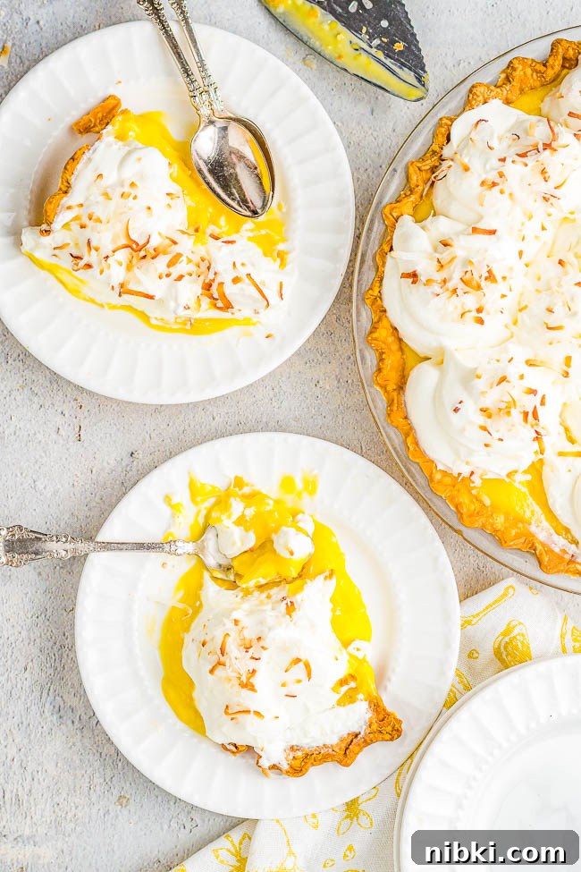 Homemade Coconut Cream Pie Recipe 5 Toasted shredded coconut on baking sheet