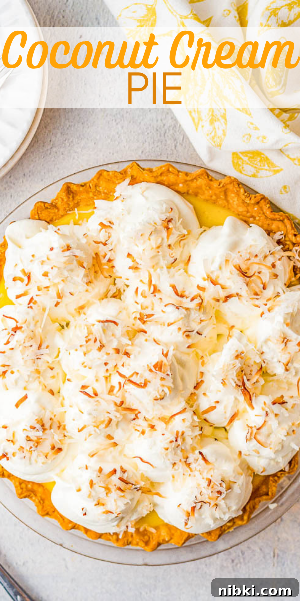 Homemade Coconut Cream Pie Recipe 6 Coconut dessert selection