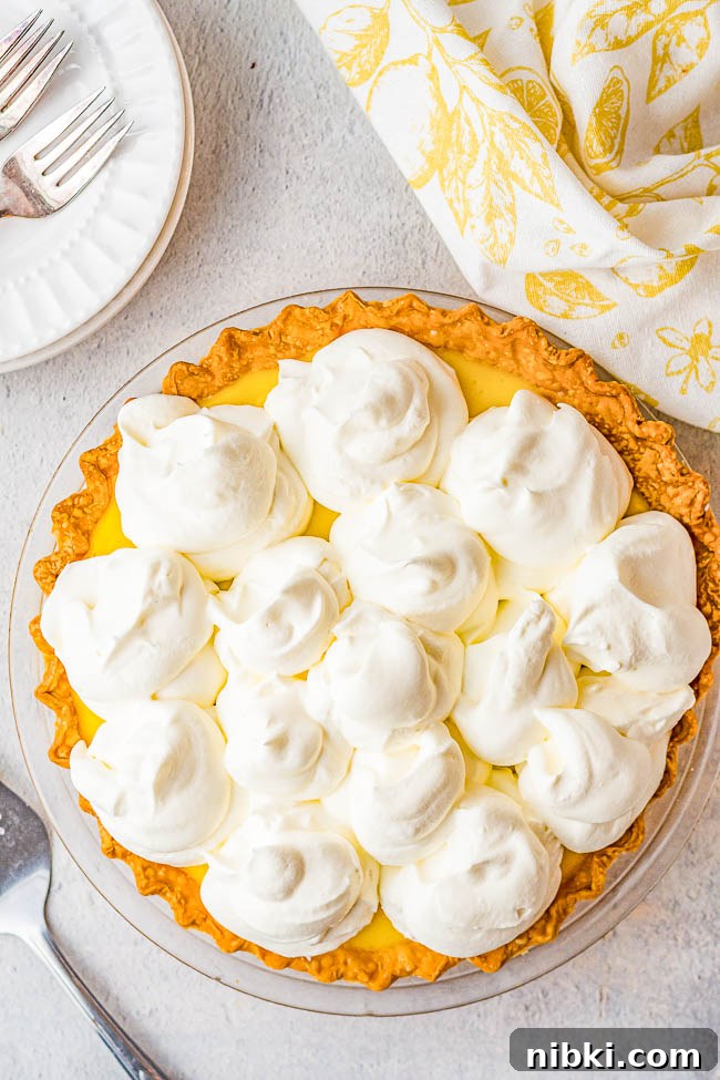 Homemade Coconut Cream Pie Recipe 4 Coconut Cream Pie slice close-up