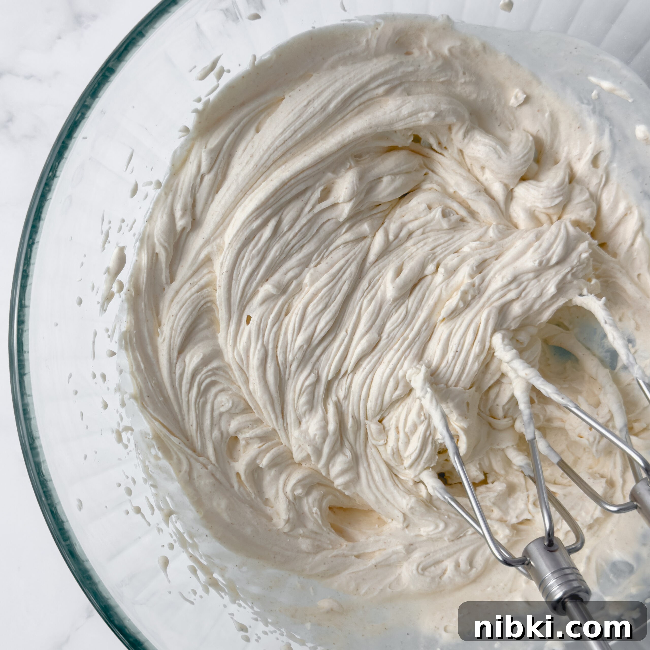 Peach Shortcake Layer Cake Recipe 5 Cinnamon mascarpone cream