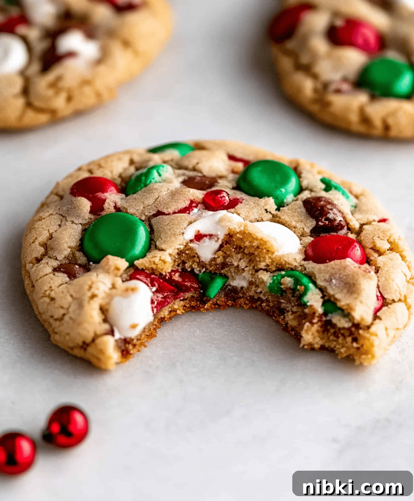 Christmas Kitchen Sink Cookies finished