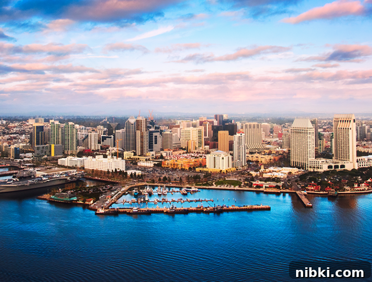 The city of San Diego, California