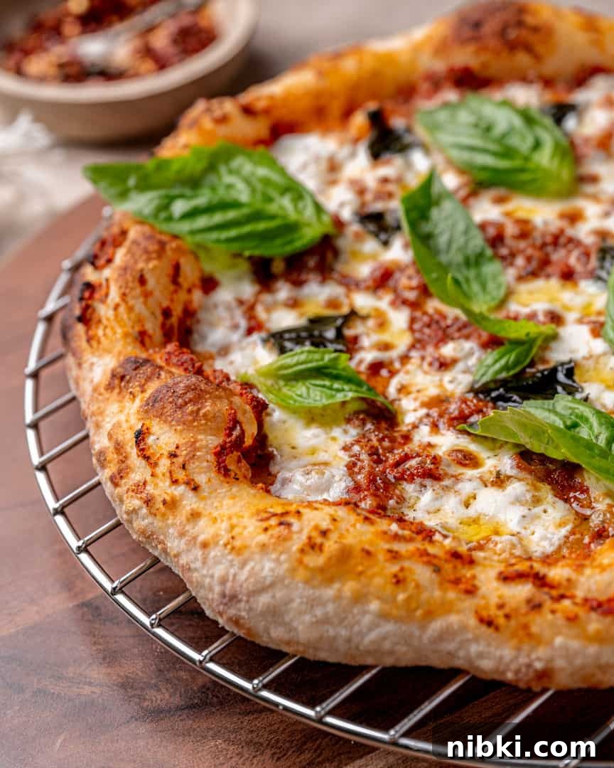 Authentic Neapolitan Pizza Dough Recipe for Perfect Crust 6 Fluffy crust of Neapolitan Style Pizza Dough